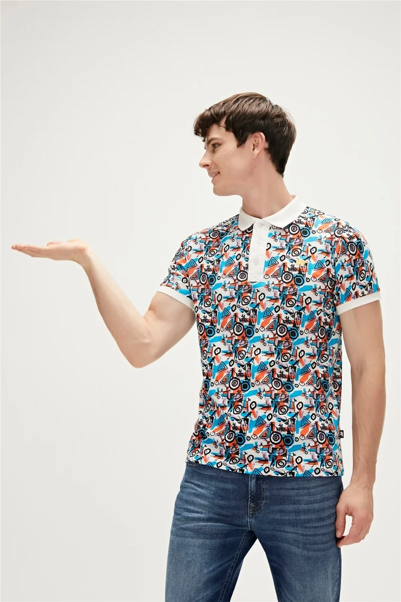 Bad Bear Biface Polo Candy White