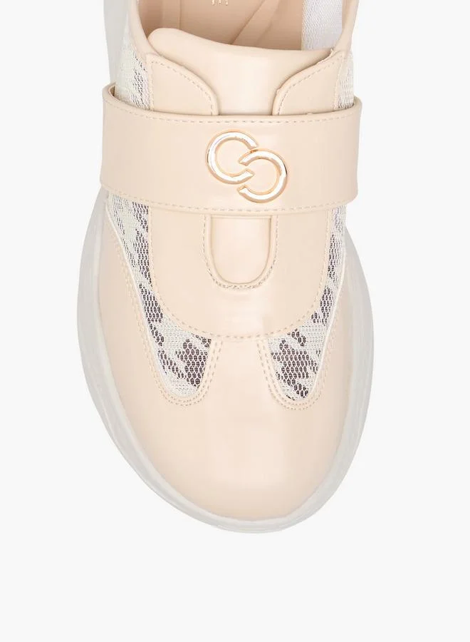 Celeste BEIGE Women'S Mesh Textured Slip-On Sneakers for Women | Best Price UAE