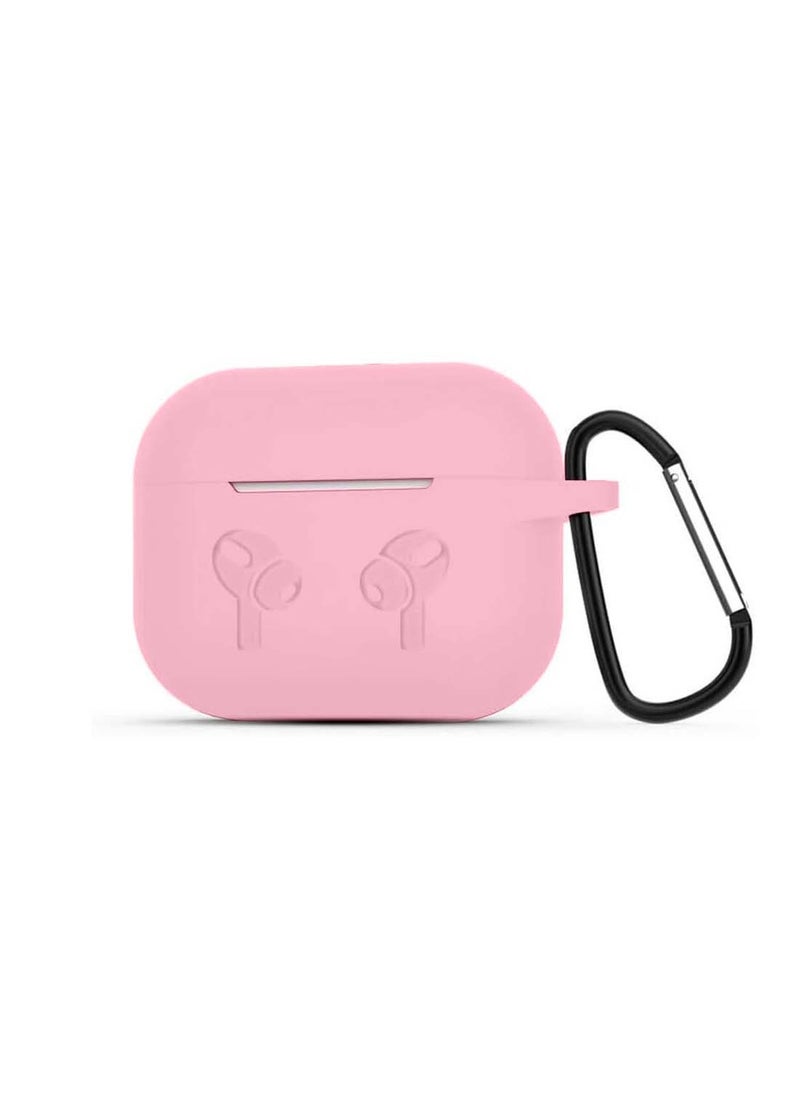 Wtech AirPods Case Protective Liquid Silicone Skin Cover Case Compatible with Apple AirPods 4 - Baby Pink  - Image 2