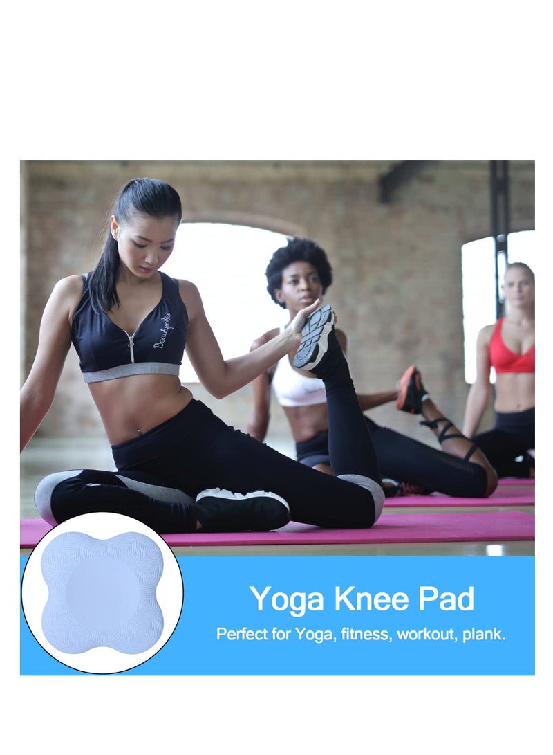 اسم المحتوى ناريلا Yoga Knee Pad, Anti Slip Foam Yoga Kneeling Pad, 2PCS Thick Exercise Workout Knee Pad for Women and Men, Sports Balance Cushion for Protecting Knee, Elbow, Hand - Image 4