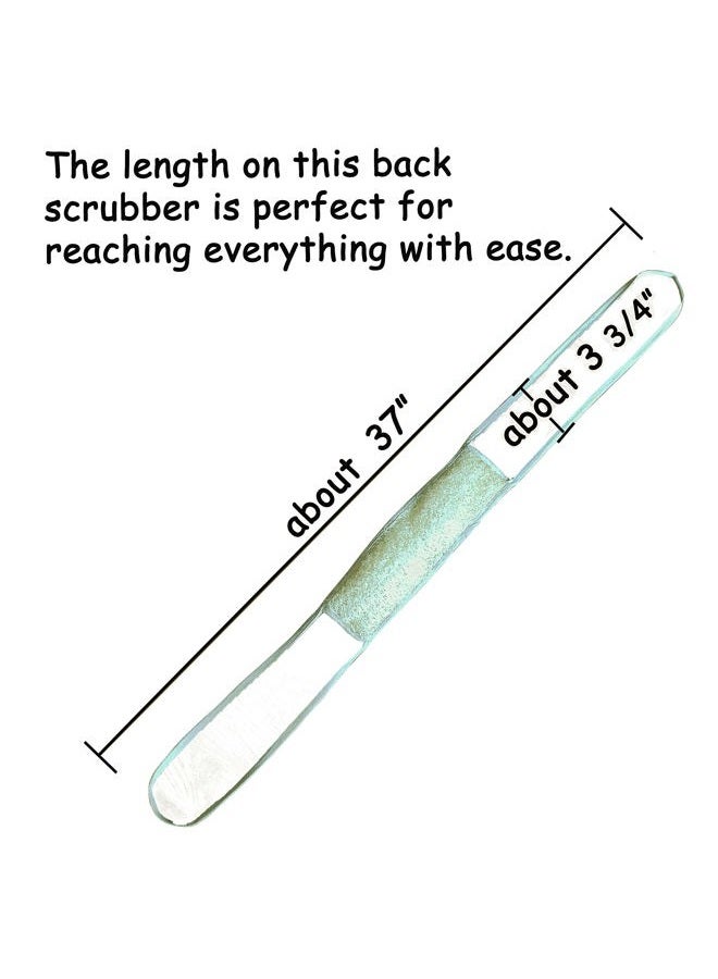 Plai Na Natural Loofah 2 Layers Back Scrubber Sponge Body for Shower Back Exfoliator Exfoliating Scrubber Deep Clean - Image 4