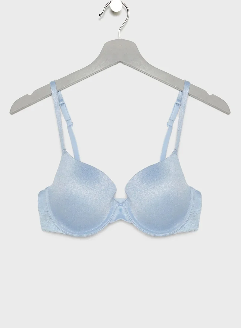 Dorina Shimmer Lace Insert Bra