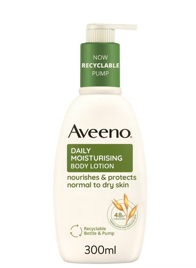 Aveeno Daily Moisturising Lotion Duo for Instant and Long Lasting Hydration 600ml Mega Bundle - Image 2