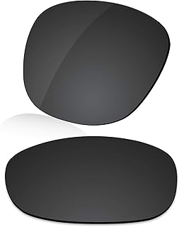 LenzReborn LenzReborn Polarized Lens Replacement for Oakley Drop In OO9232 Sunglass - Dark Black - Polarized  - Image 1