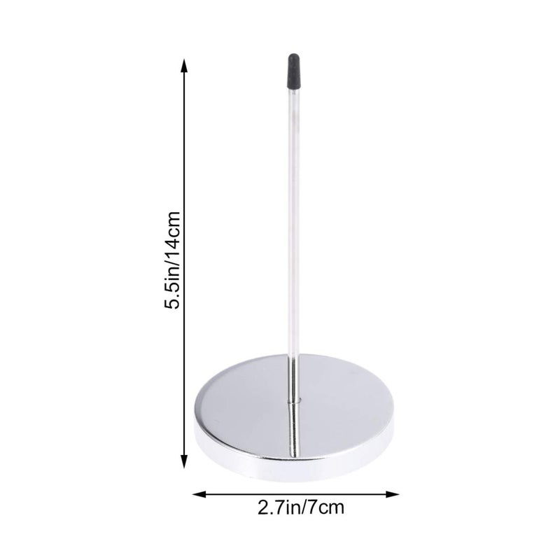 4Pcs Metal Restaurant Menu Fork Holder Stainless Steel Receipt Ticket Organizer - Image 3