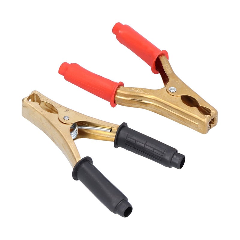 2Pcs 200A Battery Clamp Pure Copper Car Electrical Test Clamp Connector - Image 3