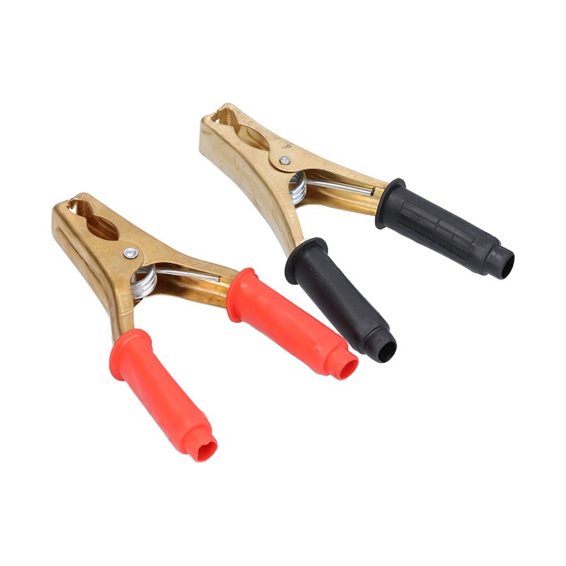 2Pcs 200A Battery Clamp Pure Copper Car Electrical Test Clamp Connector - Image 4