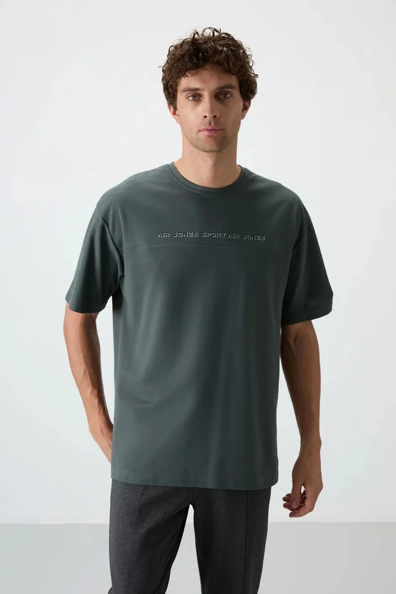 Tommylife TOMMY Oversized Crew Neck Printed T-Shirt