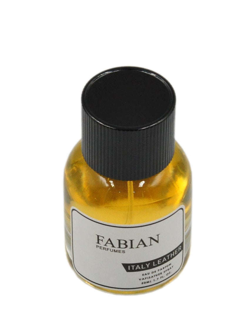 Fabian Italy Leather Eau de Parfum 50Ml - Exquisite Fragrance for Men and Women - Image 2