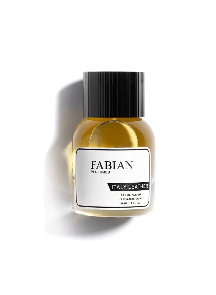 Fabian Italy Leather Eau de Parfum 50Ml - Exquisite Fragrance for Men and Women - Image 1