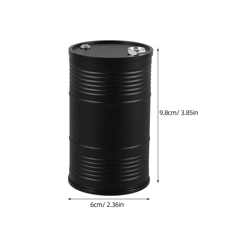 Portable Car Ashtray Aluminum Alloy Smokeless Ash Holder Fits Cup Holders - Image 3