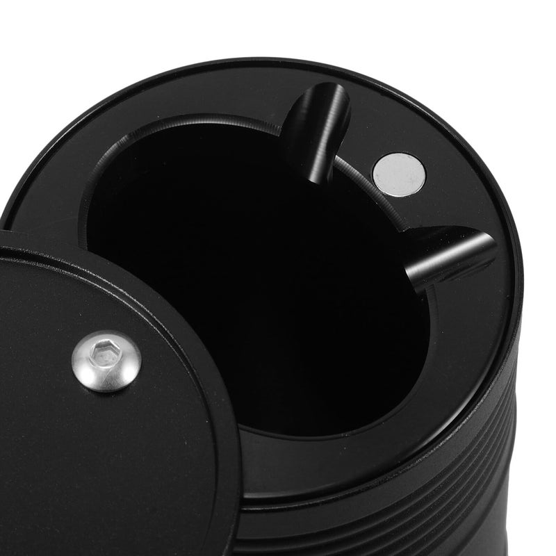 Portable Car Ashtray Aluminum Alloy Smokeless Ash Holder Fits Cup Holders - Image 4