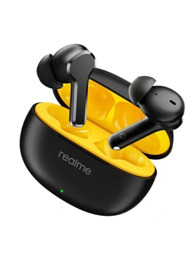 realme T110 True Wireless Bluetooth Earbuds - Black - Image 1
