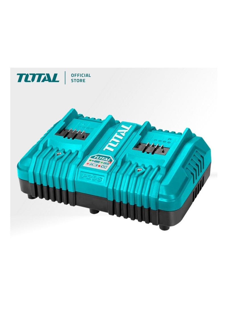 TOTAL Dual Port Fast Intelligent Charger TCLI2034 - Image 1