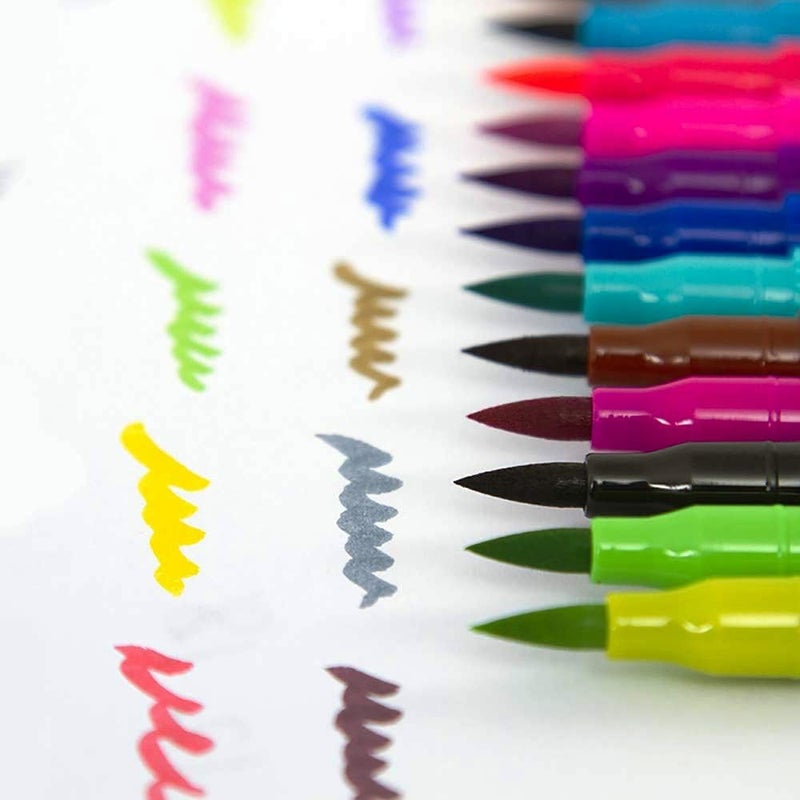 Eoast Dual Tip Brush Pens PACK OF 24 - Image 4