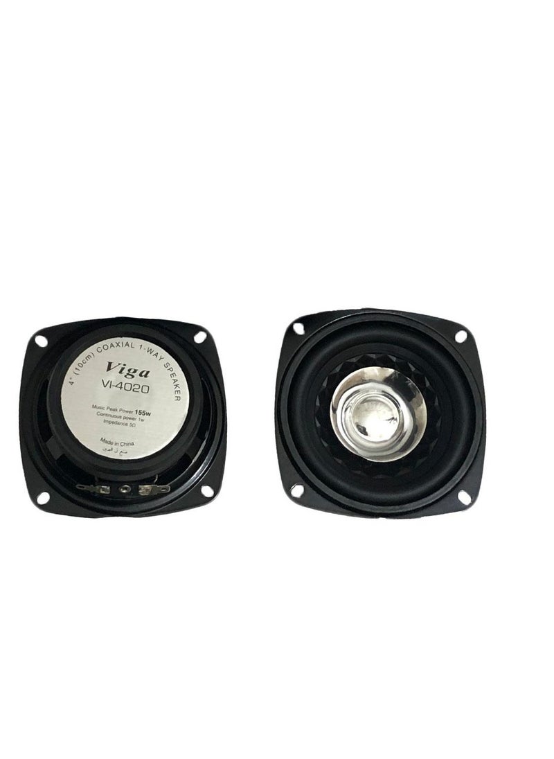 VIGA Vega 155 watt 10 cm round car speaker set  - Image 3