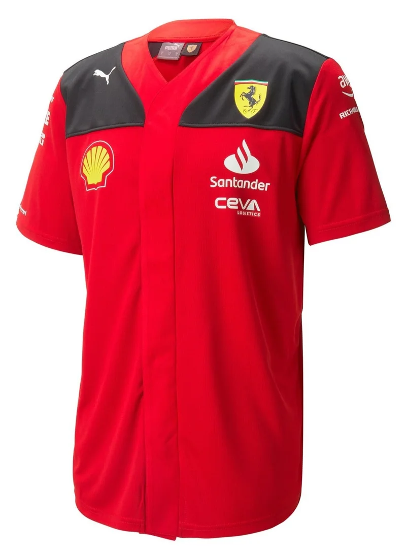 Scuderia Ferrari Scuderia Ferrari Team Baseball Shirt