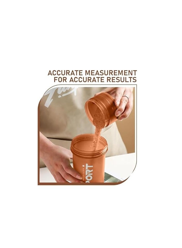 Spaceshoop Unbreakable Shaker Bottle Perfect for Protein Drinking, Work, Pre Workout, Sports, School, Gym, Yoga - Image 5