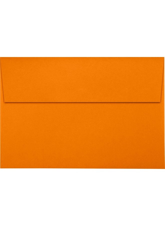 إنفيلوبس.كوم مظاريف دعوة Luxpaper A10 | قشر واضغط | 6 بوصة × 9 1/2 بوصة | برتقال مندرين | 80 رطل. نص | 50 الكمية  - Image 2