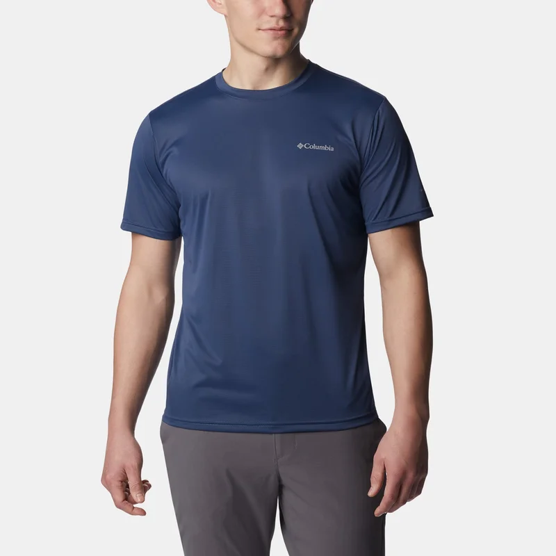 Columbia Blue Men's Columbia Hike T-Shirt for Men | Best Price UAE