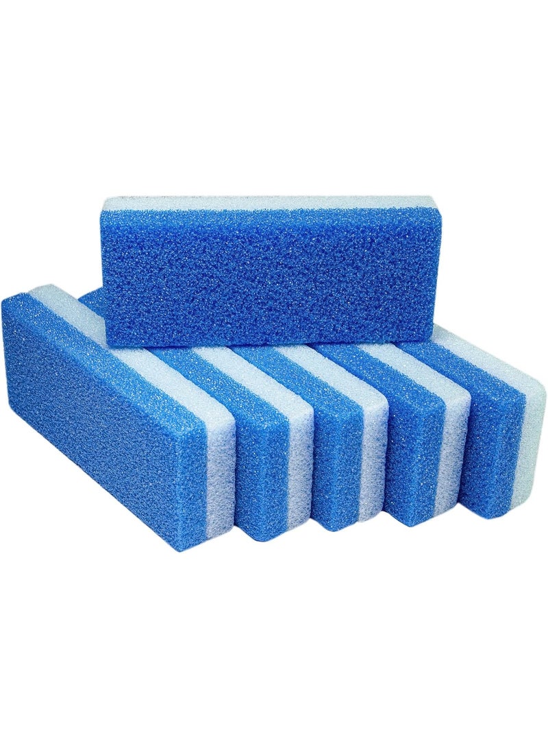 NANAO Pumice Stones, Pack of 6 Professional Grade Pumice Stone for Feet, Salon Quality Foot Callus Remover, Double Sided Foot Scraper, Home Manicure and Pedicure Tools - Image 1