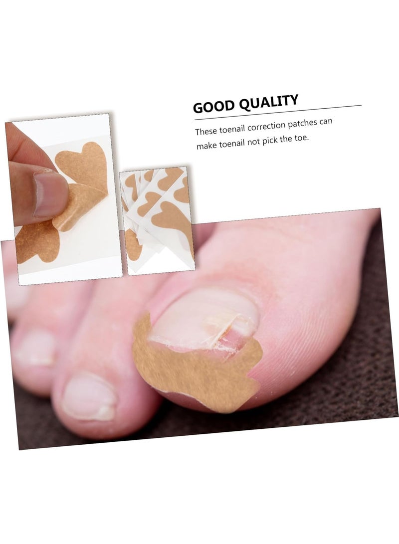 50 قطعة من لاصقات علاج أظافر القدم الغارزة في اللحم، ملصقات تصحيح أصابع القدم، أداة سريعة لإصلاح أظافر القدم الغارزة في اللحم - Image 3