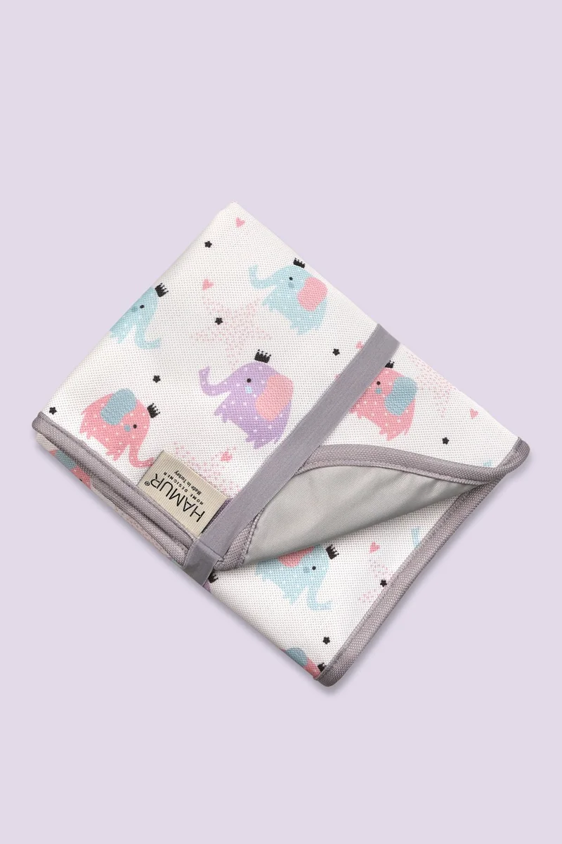 Hamur Dough Baby Diaper Cushion Nursing Pad Cover Elephant