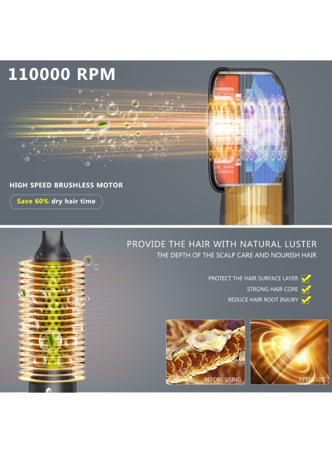 general Hot air comb, five-in-one automatic curling iron, negative ion curling iron, multi-function hair care hair dryer, hair dryer, hair dryer - Image 4