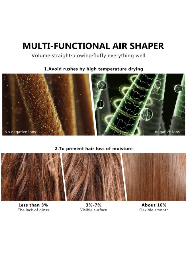 general Hot air comb, five-in-one automatic curling iron, negative ion curling iron, multi-function hair care hair dryer, hair dryer, hair dryer - Image 2