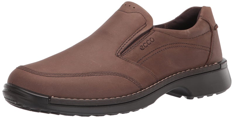 ECCO Mens Fusion Slip On Loafer Coffee Nubuck 77 5