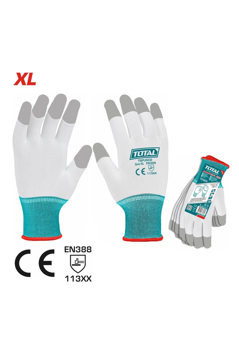 TOTAL Electronic gloves 2 colors XL total