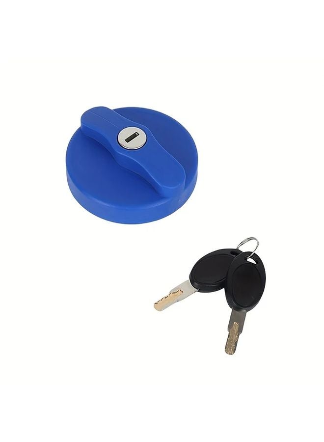 Blue Water Inlet Filler Cap Lock with 2 Keys for Motorhome Caravan Bailey Swift - Image 1