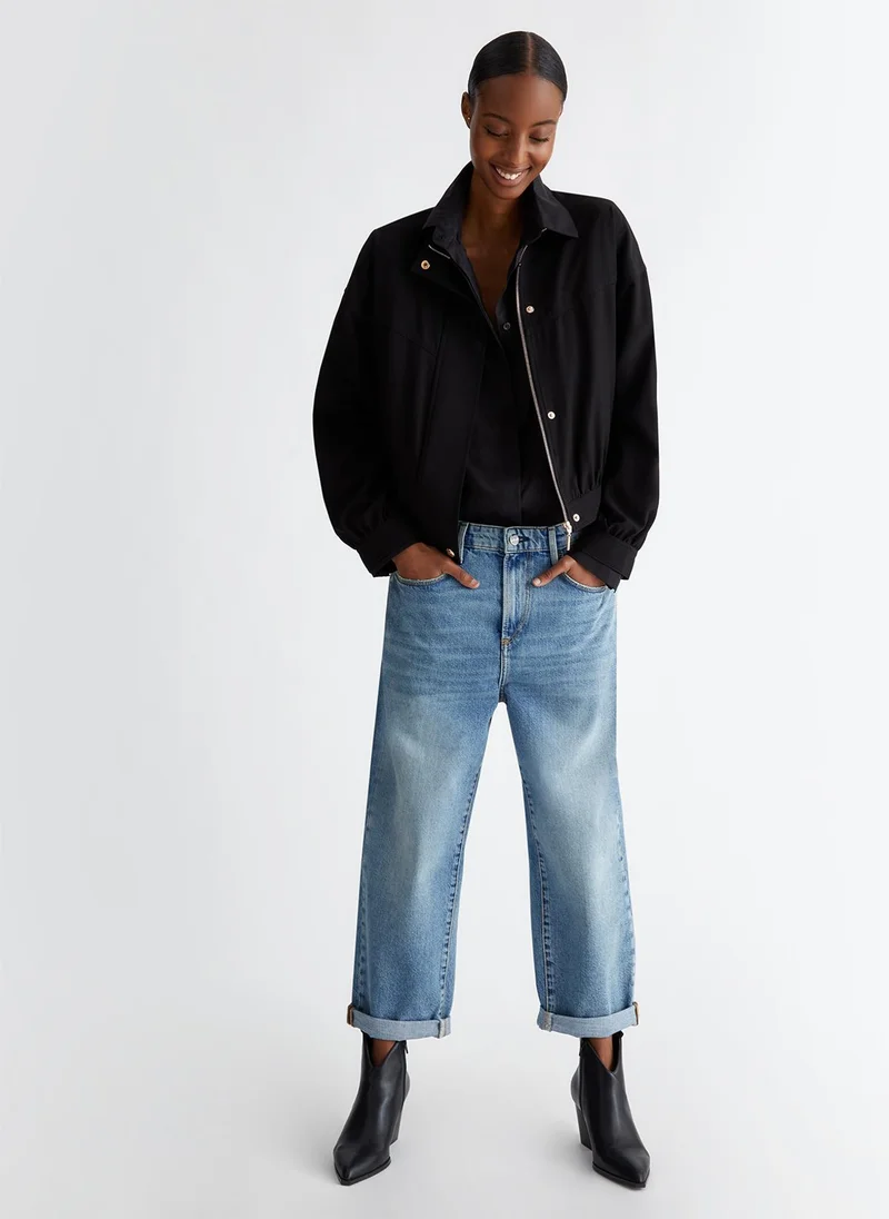 Liu Jo Oversized shirt with mini-studs