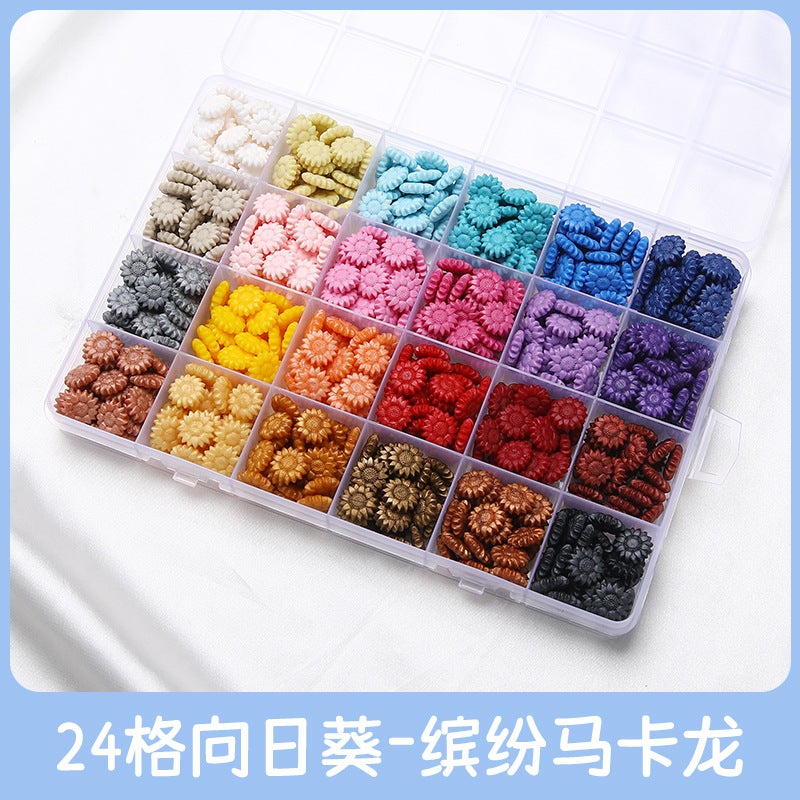 Strength Factory Grid Sunflower Fire Lacquer Wax Transparent Boxed 10/15/24 Color Seal Wax Full Set - Image 1