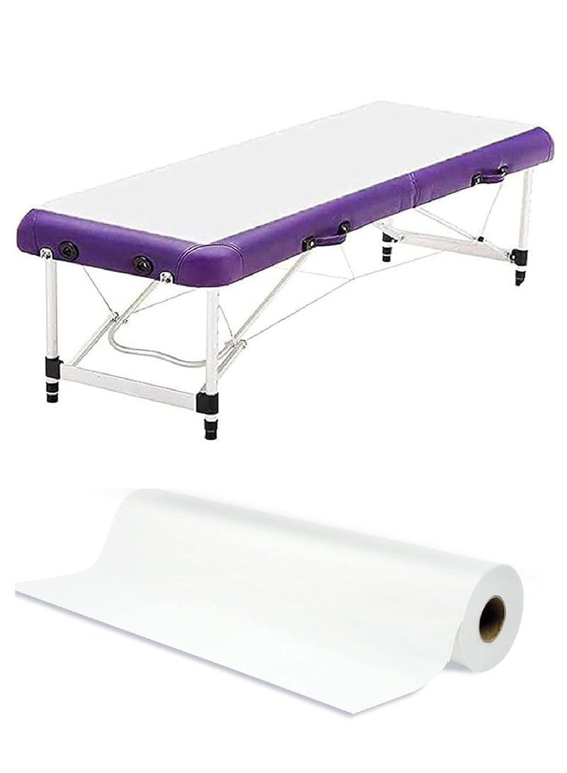 Disposable Bed Roll, Non-Woven Massage Table Sheets, size 200 X 80cm, Examination Table cover, Bed Cover for Health care, Nursery, Massage, Salon Beauty, Spa. 50pcs/Roll - Image 1