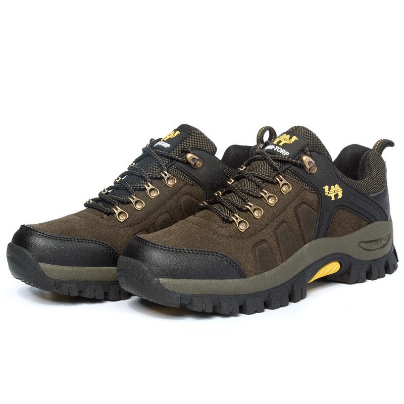 2025 Wear-Resistant Anti-Slip Couple Hiking Combat Boots Factory Cross-Country Hiking Shoes Climbing Boots - Image 5