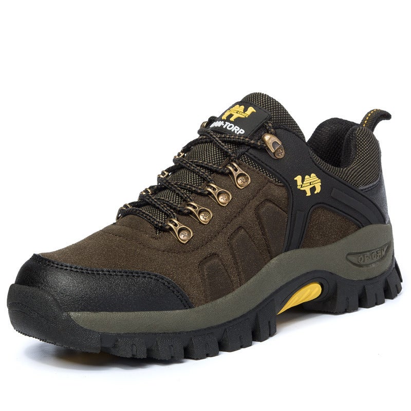 2025 Wear-Resistant Anti-Slip Couple Hiking Combat Boots Factory Cross-Country Hiking Shoes Climbing Boots - Image 2