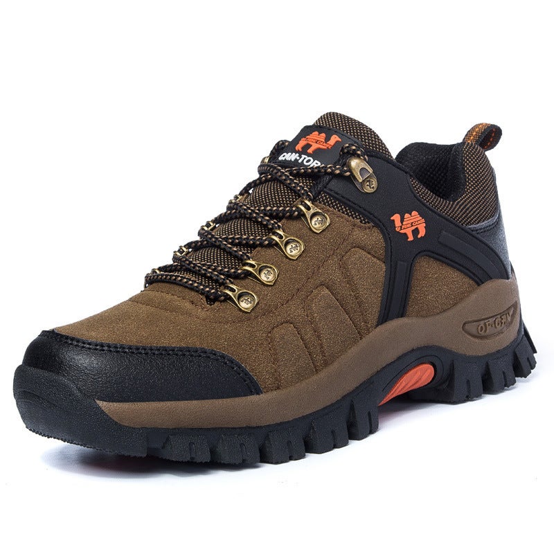 2025 Wear-Resistant Anti-Slip Couple Hiking Combat Boots Factory Cross-Country Hiking Shoes Climbing Boots - Image 3