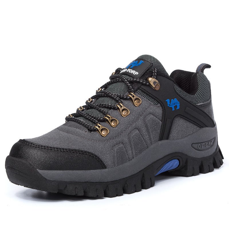 2025 Wear-Resistant Anti-Slip Couple Hiking Combat Boots Factory Cross-Country Hiking Shoes Climbing Boots - Image 4