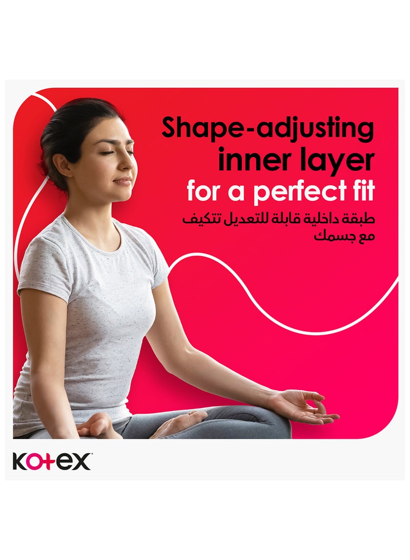 Kotex Ultra Thin Pads, Super Size Sanitary Pads with Wings, 8 Sanitary Pads - Image 5