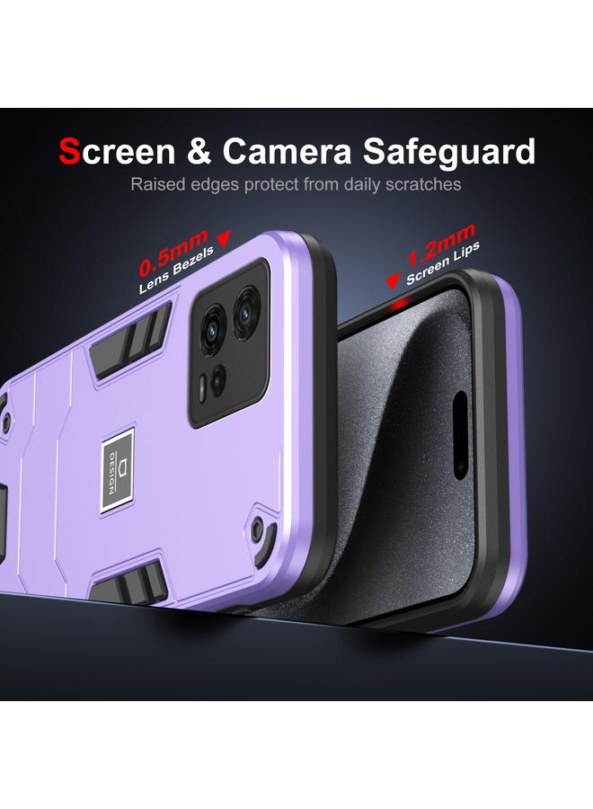 erorex Case For Motorola Moto G72 Shockproof TPU Hybrid PC Phone Case - Image 2