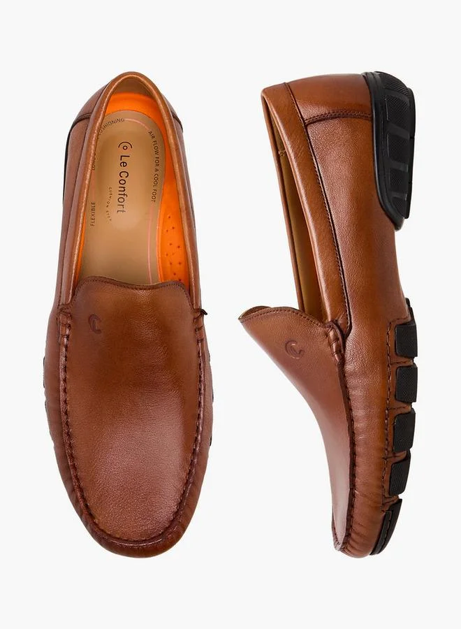 لو كونفورت أحذية رجالية جلدية سهلة الارتداء