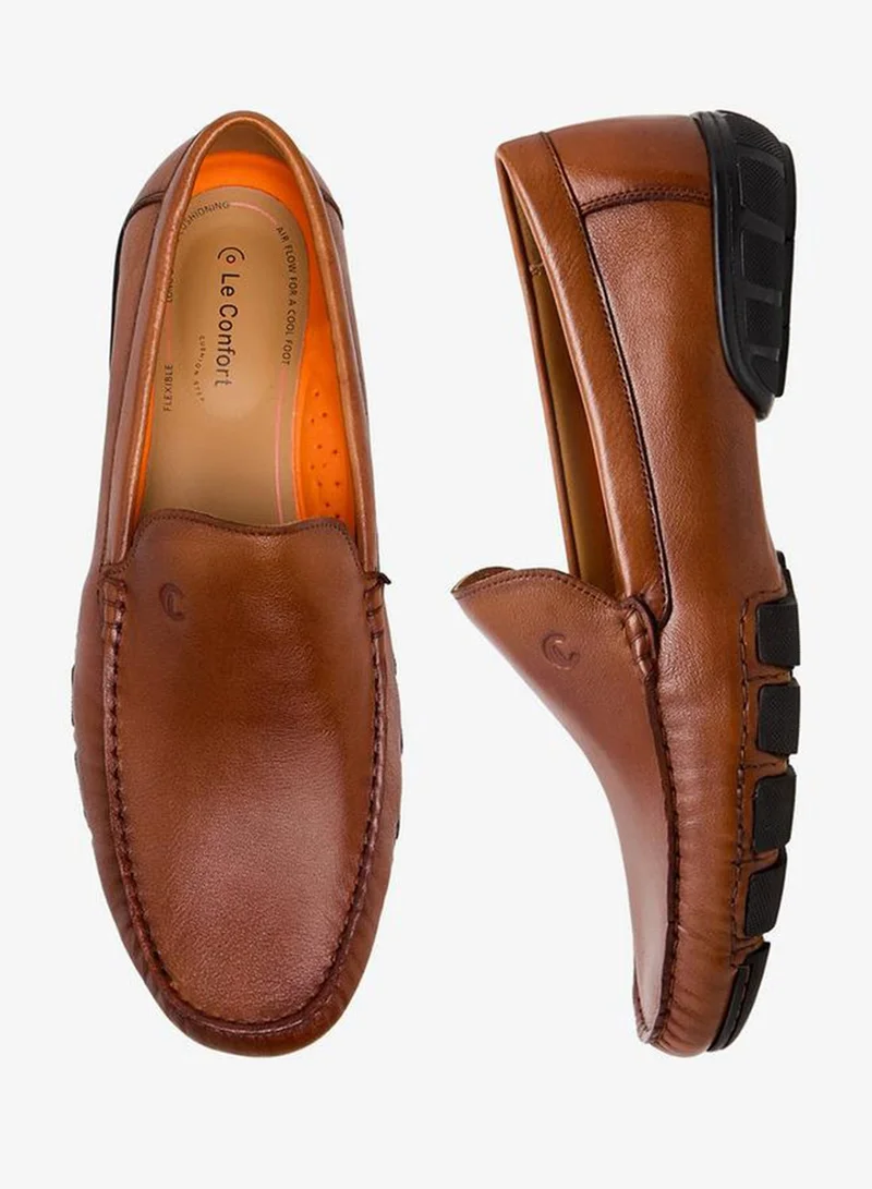 لو كونفورت أحذية رجالية جلدية سهلة الارتداء