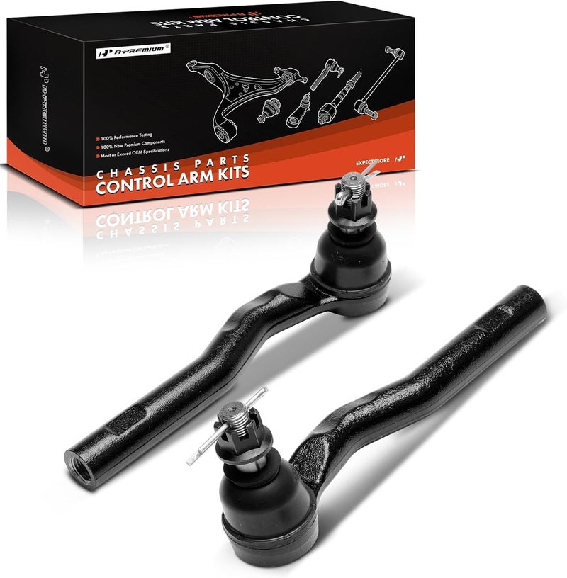 A-Premium Front Outer Tie Rod Ends for Toyota Yaris & Scion iA - Image 1
