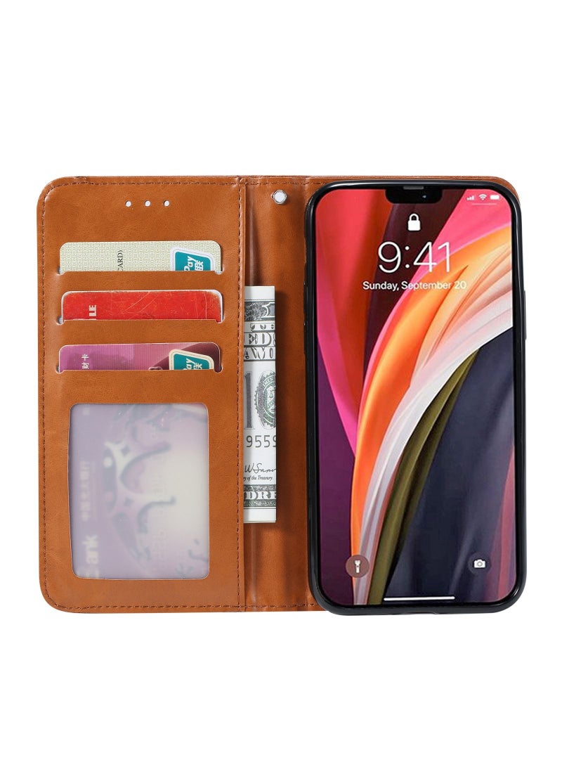 Suteni Flip Cover Protective Leather Case for iPhone - Image 4