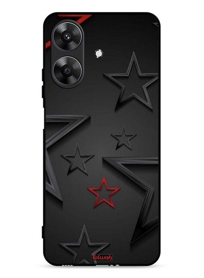 Tolwak Realme Note 60 4G Protective Case Cover Stars Pattern - Image 1