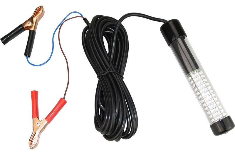 Lightingsky 12V 14W 180 LEDs 1300 Lumens LED Submersible Fishing Light Underwater Fish Finder Lamp with 5m Cord (Green) - Image 3