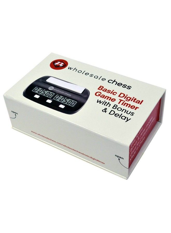 Wholesale Chess ساعة شطرنج رقمية أساسية ومؤقت لعبة مع مكافأة وتأخير - Image 5