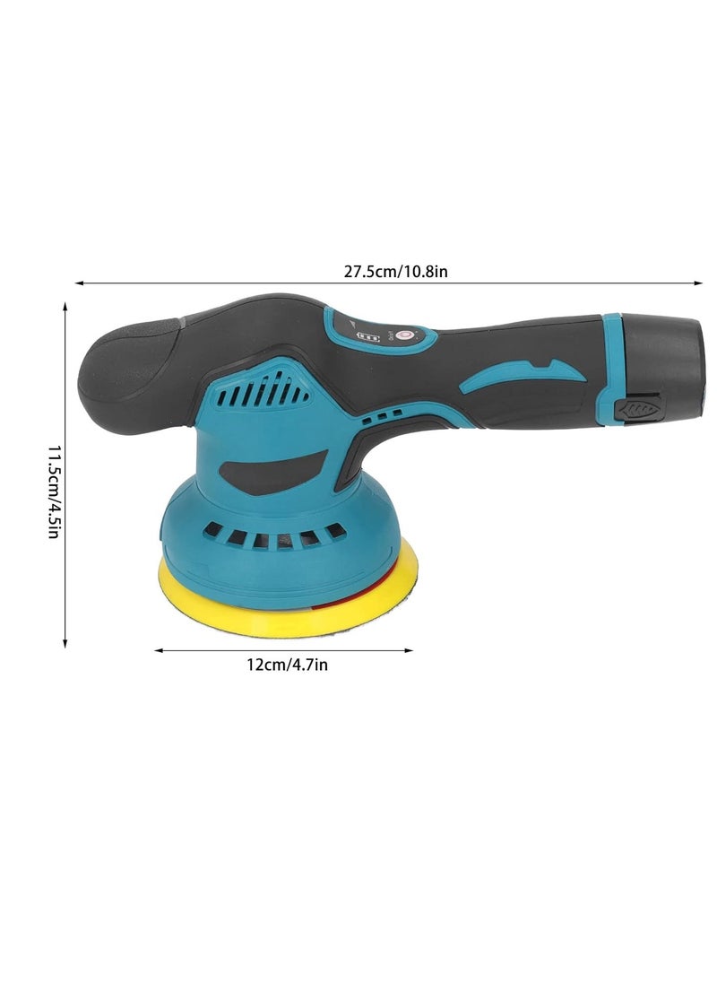 Generic Car Polisher, Car Waxing Machine 110-240V Ergonomic Handle Maximum 6600RPM Self Adhesive Eccentric Shaft for Bike  - Image 5