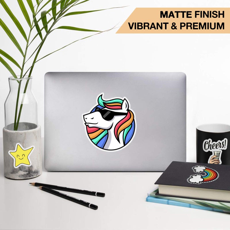 HTVRONT فينيل قابل للطباعة من HTVRONT لطابعة الحبر وطابعة الليزر - 40 قطعة من ورق ملصقات الفينيل القابل للطباعة غير اللامع، 8.5"x11" (140 جرام) - Image 4